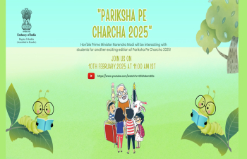Hon'ble Prime Minister Narendra Modi will be interacting with students for another exciting edition of Pariksha Pe Charcha 2025!