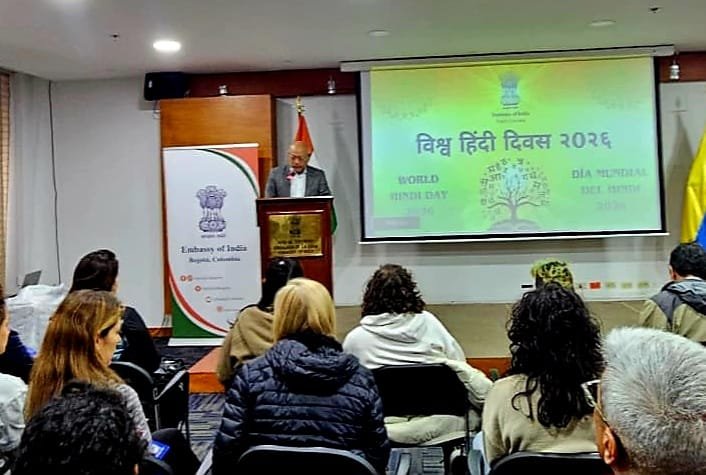 Embassy of India in Bogota celebrated World Hindi Day 2026!