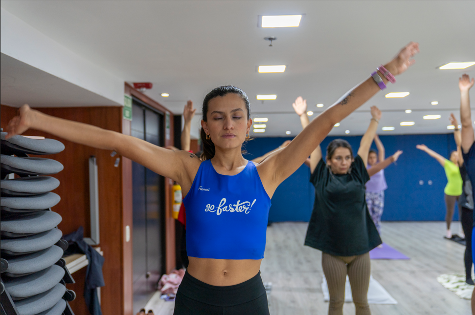 The Embassy of India, Bogota, in partnership with the Colombian Institute for Educational Credit and Technical Studies Abroad (ICETEX), organized a yoga session as part of the celebration of the entity's 75th anniversary.