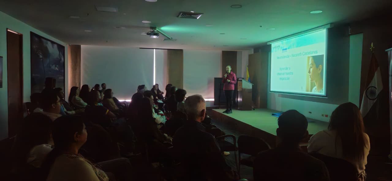 The Embassy, in partnership with the Heartfulness Institute, organised a mindful breathing session with enthusiastic participation from Colombian citizens and the Indian diaspora.