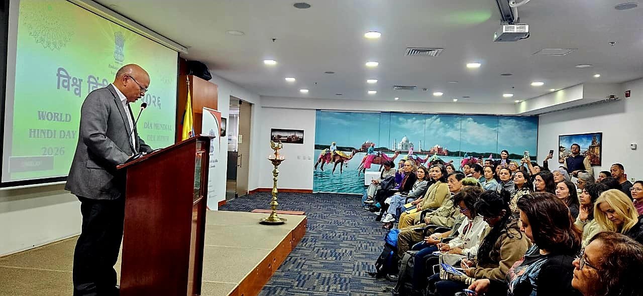 Embassy of India in Bogota celebrated World Hindi Day 2026!