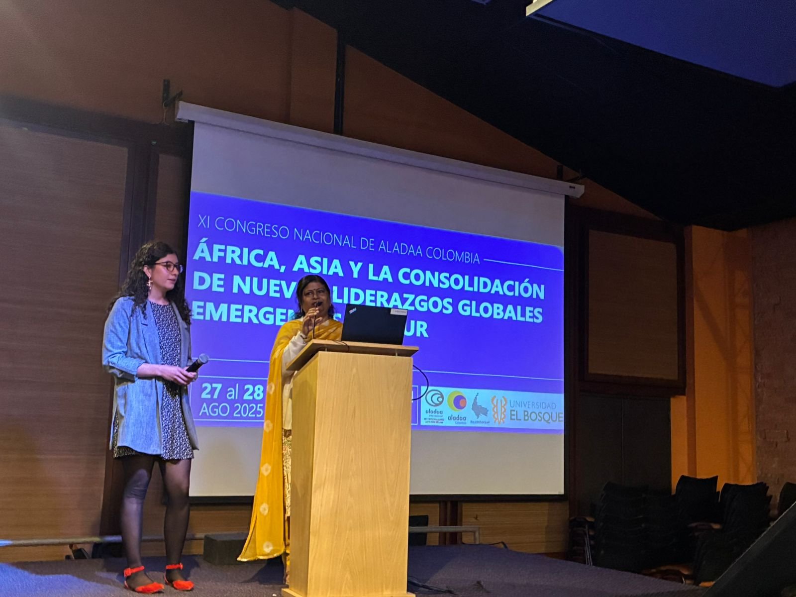 The Embassy of India in Bogota participated in the 11th National Congress of ALADAA Colombia on the theme “Africa, Asia and the Consolidation of New Emerging Global Leaderships from the South”, organised by El Bosque University