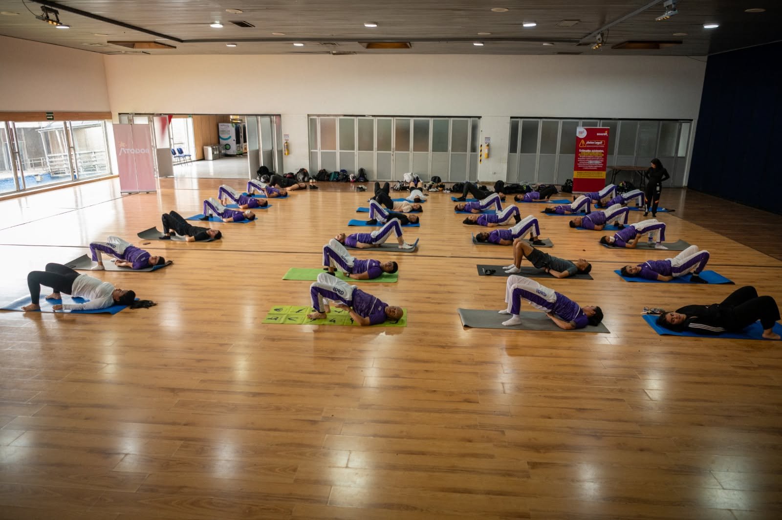 Embassy of India in Bogota conducted Yoga classes for the 2nd batch of IDRD physical activity trainers, with 31 participants successfully completing the programme.