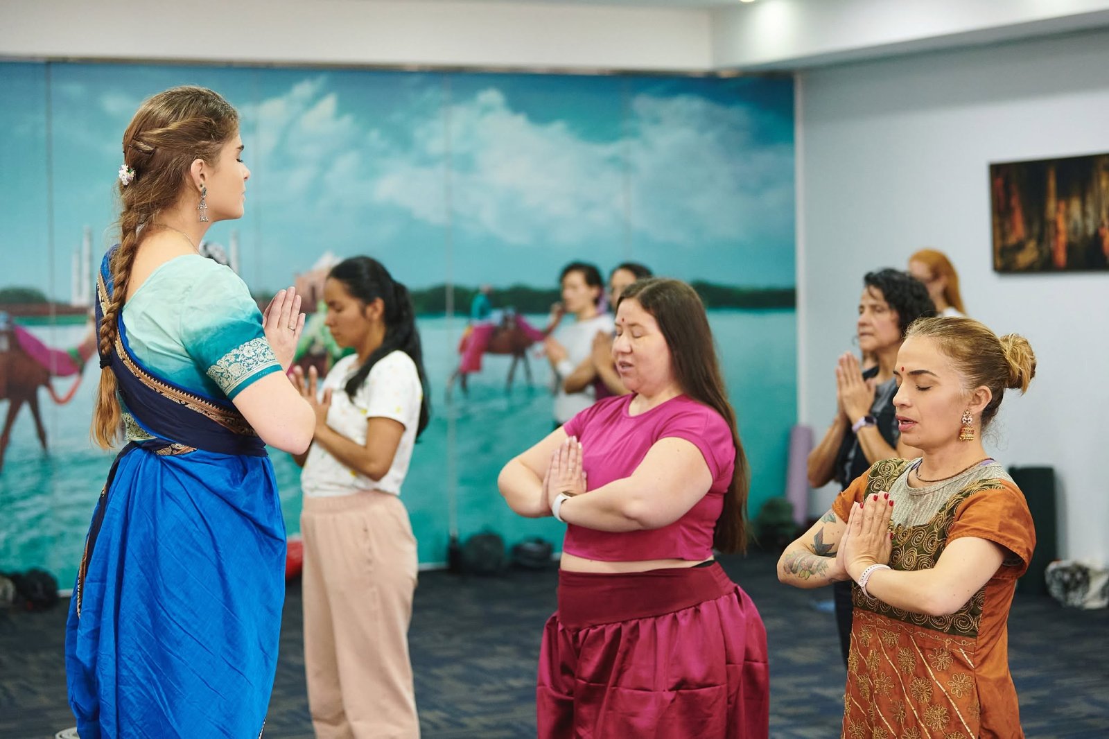 Embassy of India in Bogota organised a workshop on Bharatanatyam