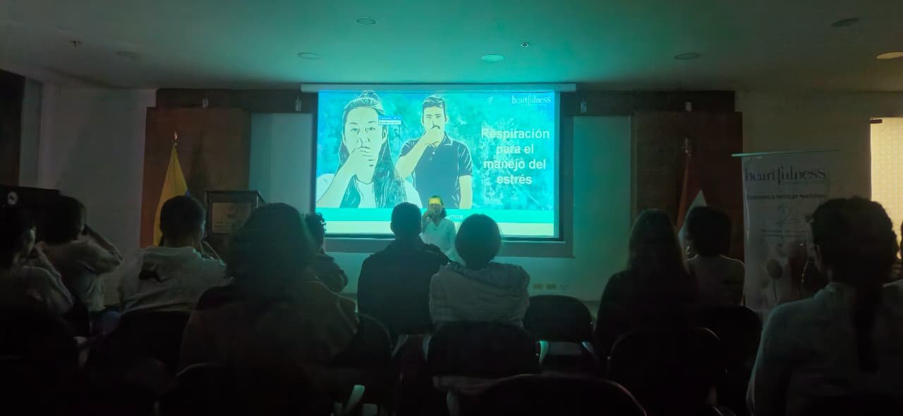 The Embassy, in partnership with the Heartfulness Institute, organised a mindful breathing session with enthusiastic participation from Colombian citizens and the Indian diaspora.