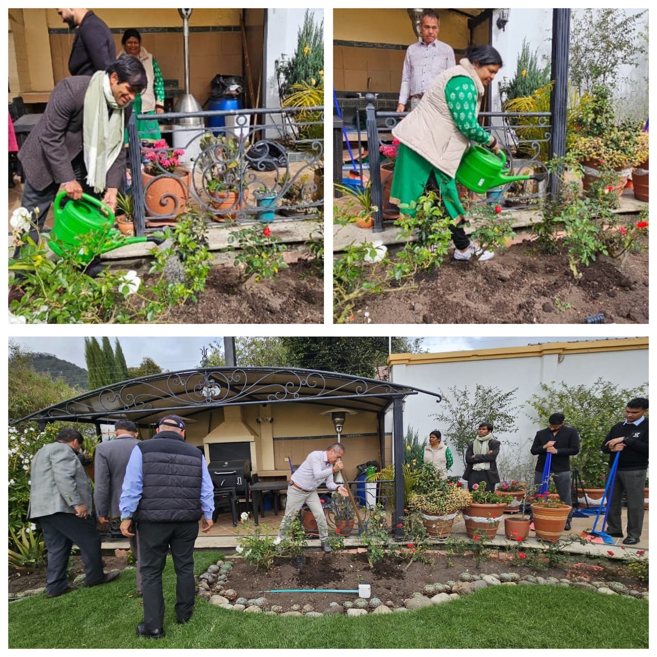 Embassy of India in Bogota organised a special plantation drive under the initiative Ek Ped Maa Ke Naam.