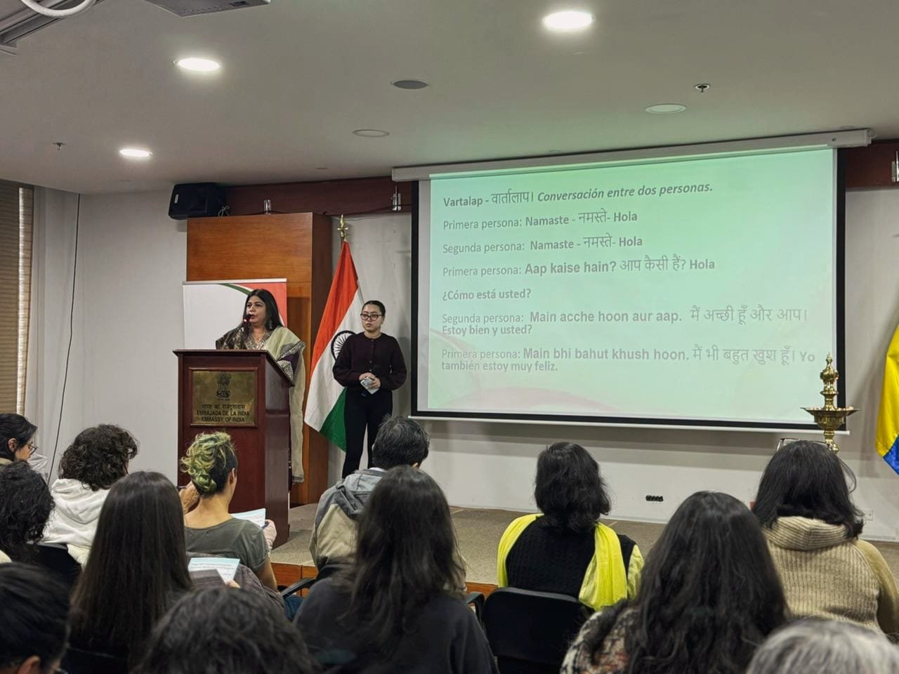 Embassy of India in Bogota celebrated World Hindi Day 2026!