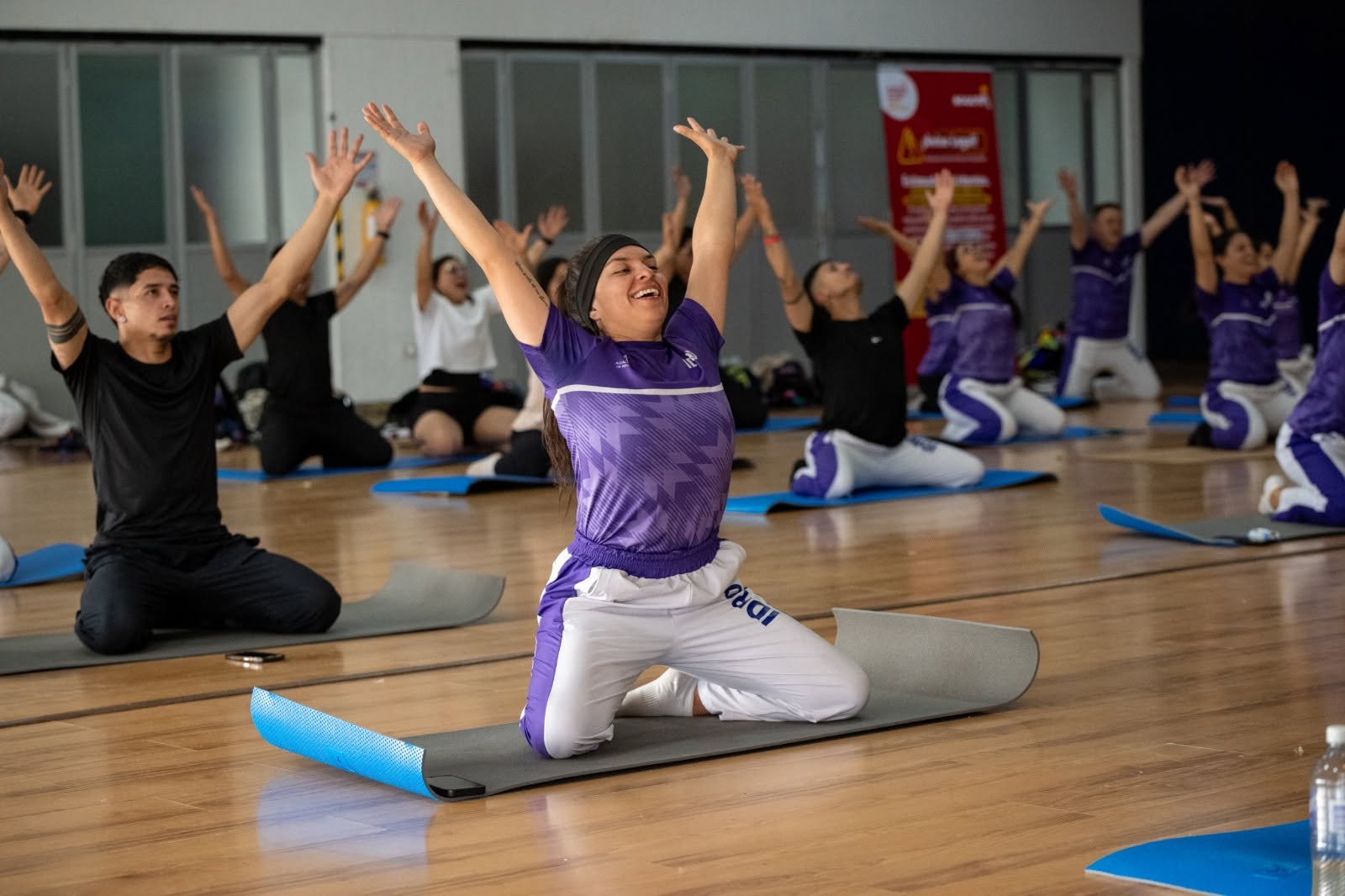 Embassy of India in Bogota conducted Yoga classes for the 2nd batch of IDRD physical activity trainers, with 31 participants successfully completing the programme.
