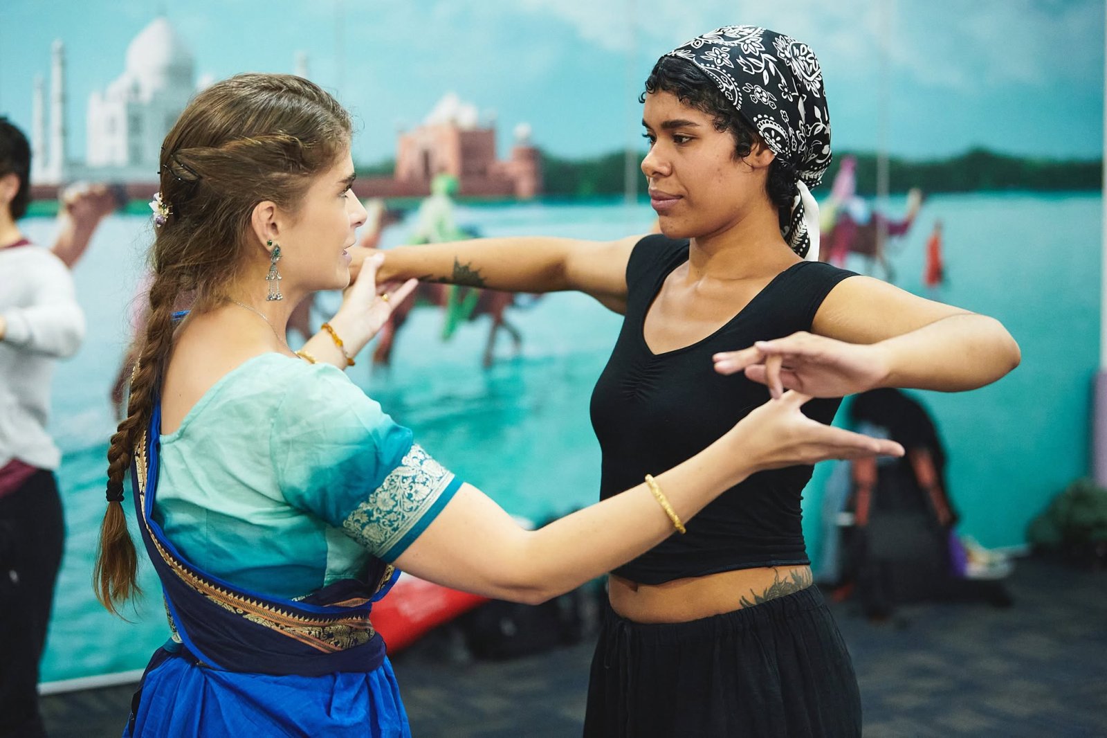 Embassy of India in Bogota organised a workshop on Bharatanatyam