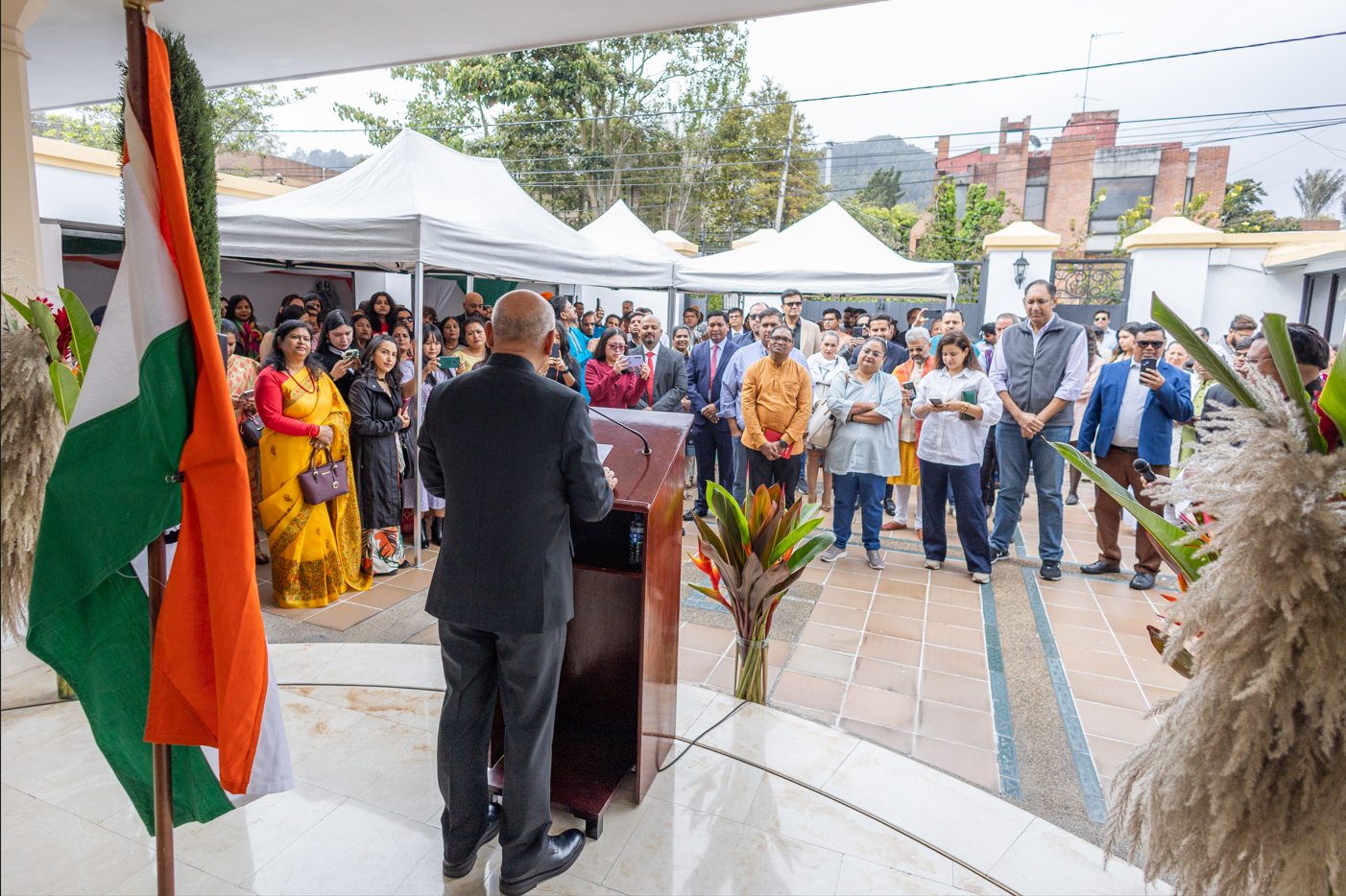 The Embassy of India in Bogota celebrated the 79th Independence Day of India with great pride, with a large gathering of Indian diaspora & friends of India from Colombia.