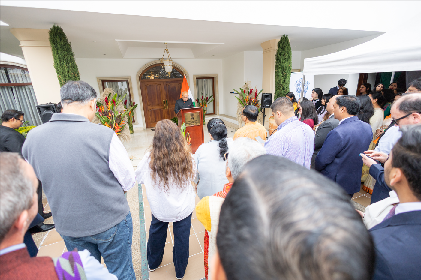 The Embassy of India in Bogota celebrated the 79th Independence Day of India with great pride, with a large gathering of Indian diaspora & friends of India from Colombia.