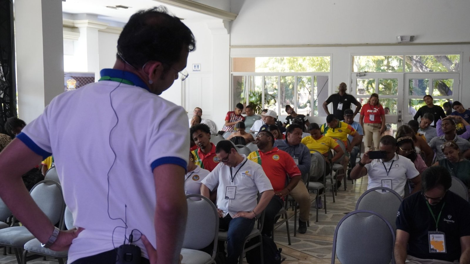 Embassy of India, Bogota was happy to partner with the Ministry of Sport of Colombia for a special Wellness session in Cartagena