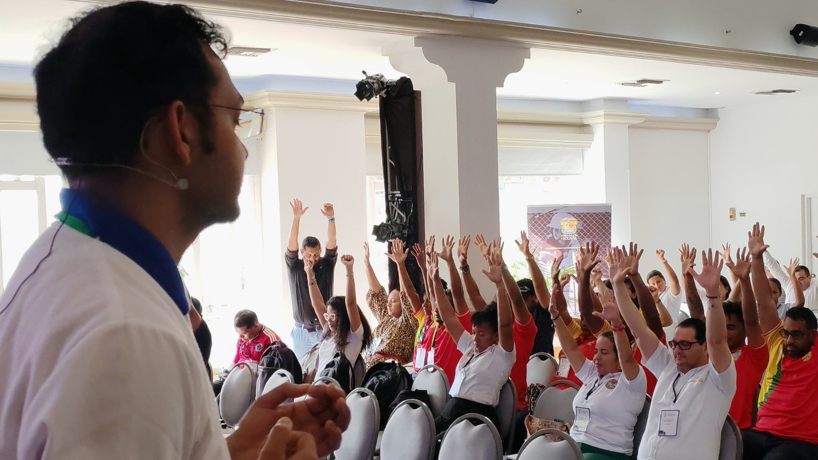 Embassy of India, Bogota was happy to partner with the Ministry of Sport of Colombia for a special Wellness session in Cartagena