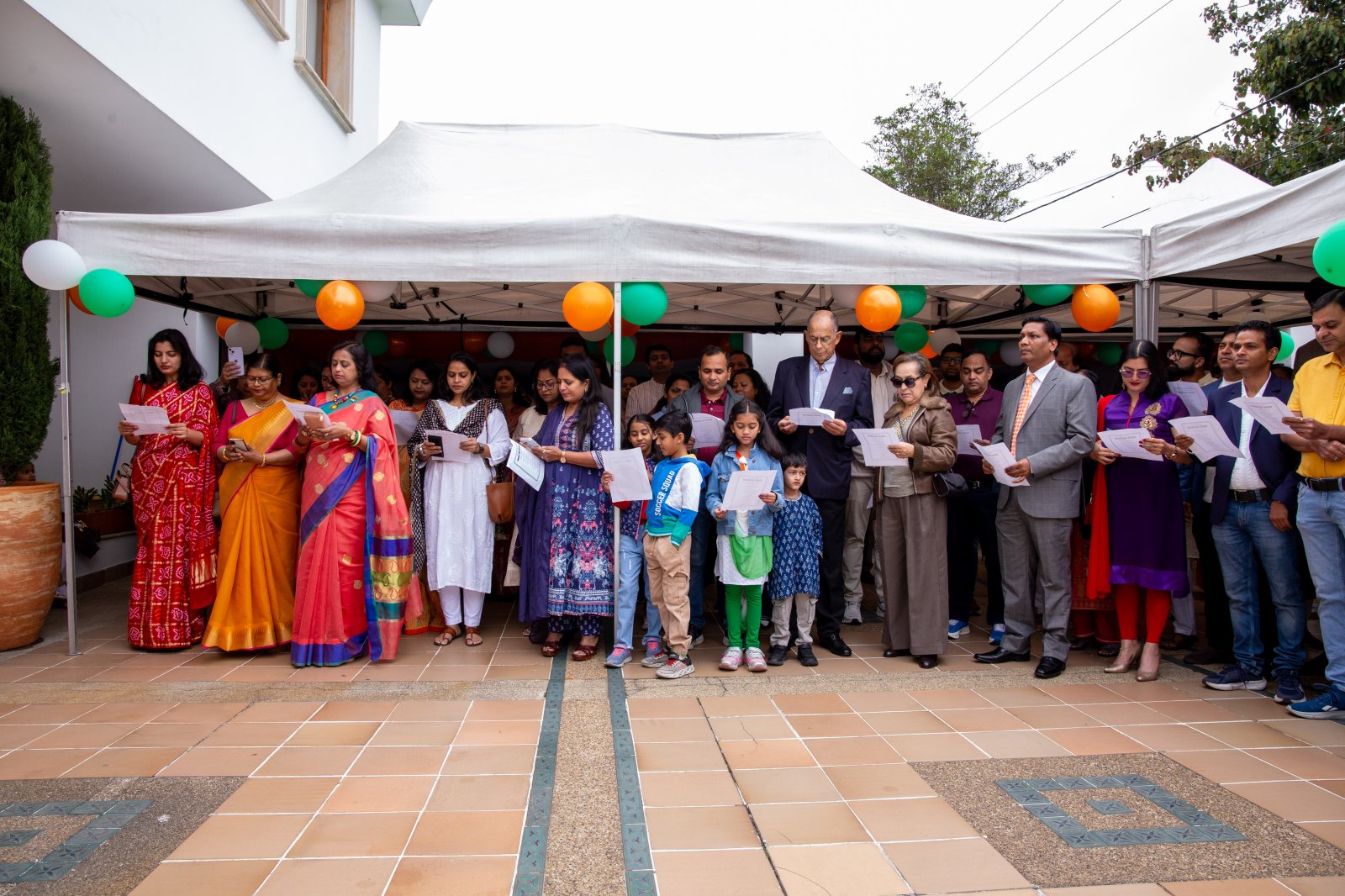 Embassy of India in Bogota celebrated the 80th Independence Day of India with members of the Indian community and friends of India.