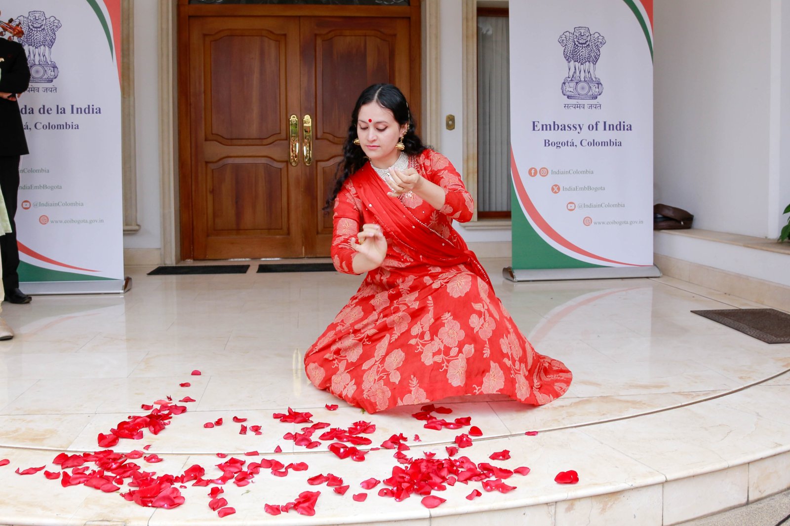 Embassy of India in Bogota celebrated the 80th Independence Day of India with members of the Indian community and friends of India.