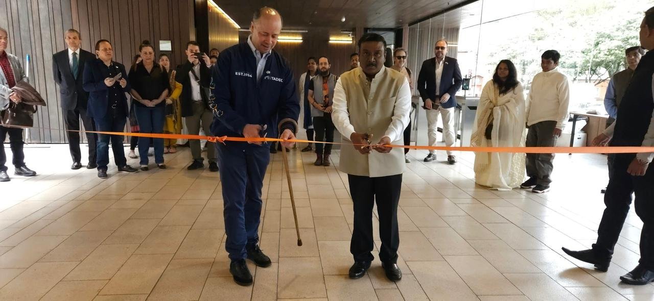 Embassy of India in Bogota celebrated #GandhiJayanti2026 at Universidad de Bogotá Jorge Tadeo Lozano