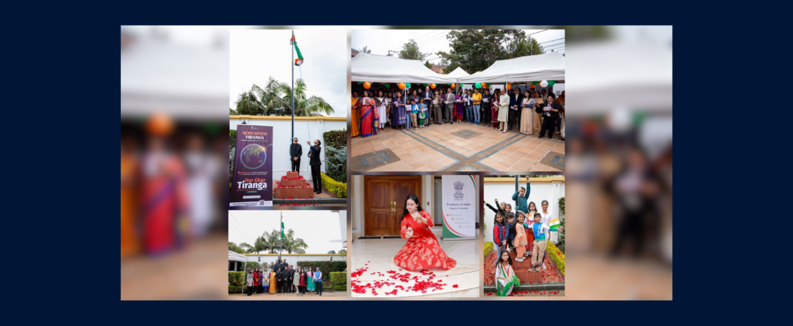 Embassy of India in Bogota celebrated the 80th Independence Day of India with members of the Indian community and friends of India.
