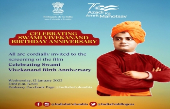 Celebrando el aniversario de Swami Vivekananda 2022