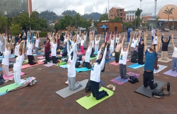  YOGA DAY 2023 ECUADOR 