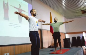 The Embassy of India in Bogota, in alliance with the Instituto Distrital de Recreación y Deporte (IDRD) held the rehearsal of the Common Yoga Protocol in the framework of the commemoration of the 25 days prior to the International Day of Yoga 2025