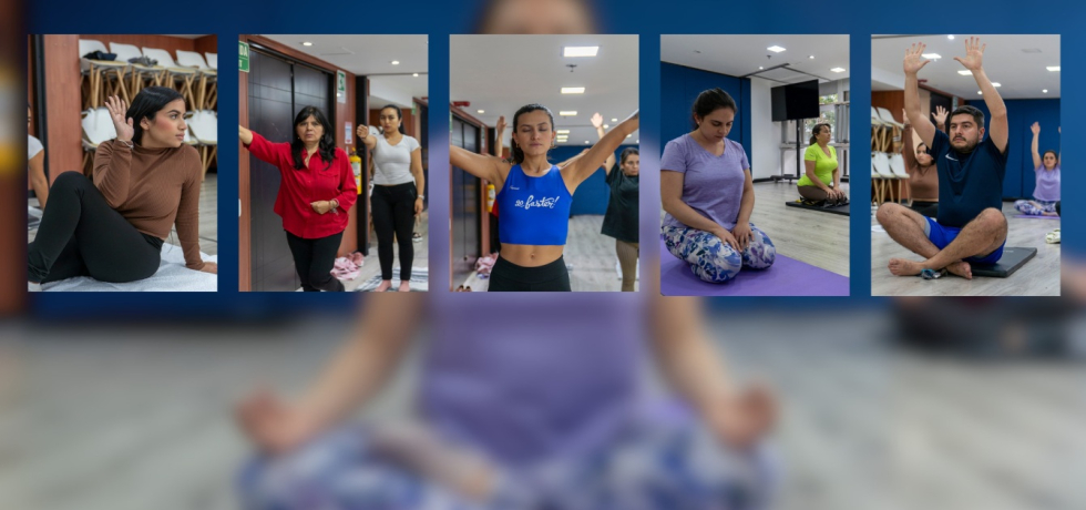 The Embassy of India, Bogota, in partnership with the Colombian Institute for Educational Credit and Technical Studies Abroad (ICETEX), organized a yoga session as part of the celebration of the entity's 75th anniversary.